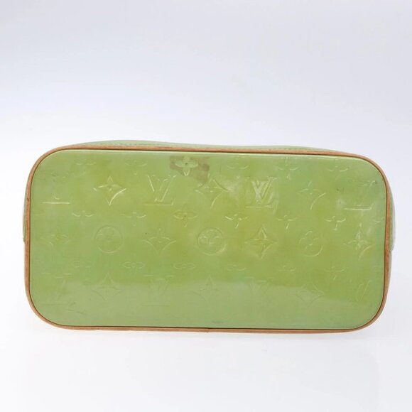 LOUIS VUITTON Monogram Vernis Houston Hand Bag Baby Blue M91005 LV Auth ep10362 - Picture 6 of 16